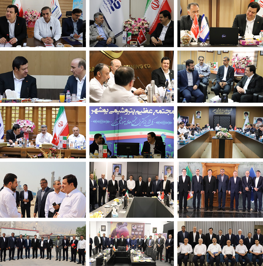 دیدار مدیر عامل بانک ملت با مدیران ارشد ۱۵ مجموعه بزرگ پتروشیمی