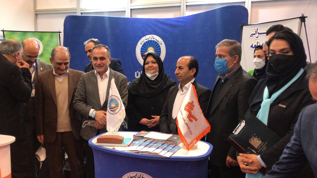 بازدید مدیر عامل بانک مسکن و بیمه ایران از نمایشگاه تراکنش