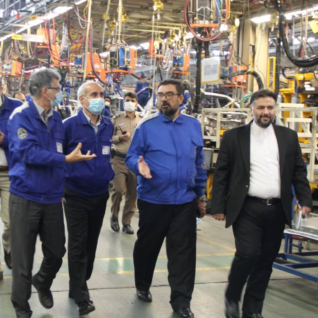 بازدید مدیر حوزه مدیر عامل گروه صنعتی ایران خودرو از شرکت های تابعه گروه صنعتی در استان خراسان رضوی بازدید مدیر حوزه مدیر عامل گروه صنعتی ایران خودرو از شرکت های تابعه گروه صنعتی در استان خراسان رضوی