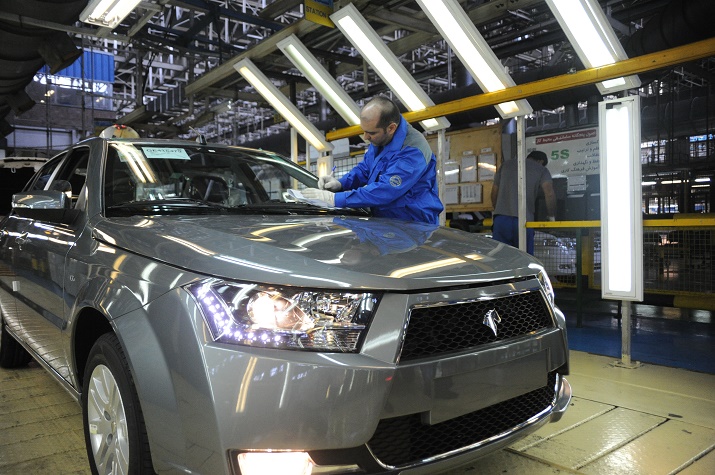 افزایش ۵۰ درصدی تولید سواری در ایران خودرو