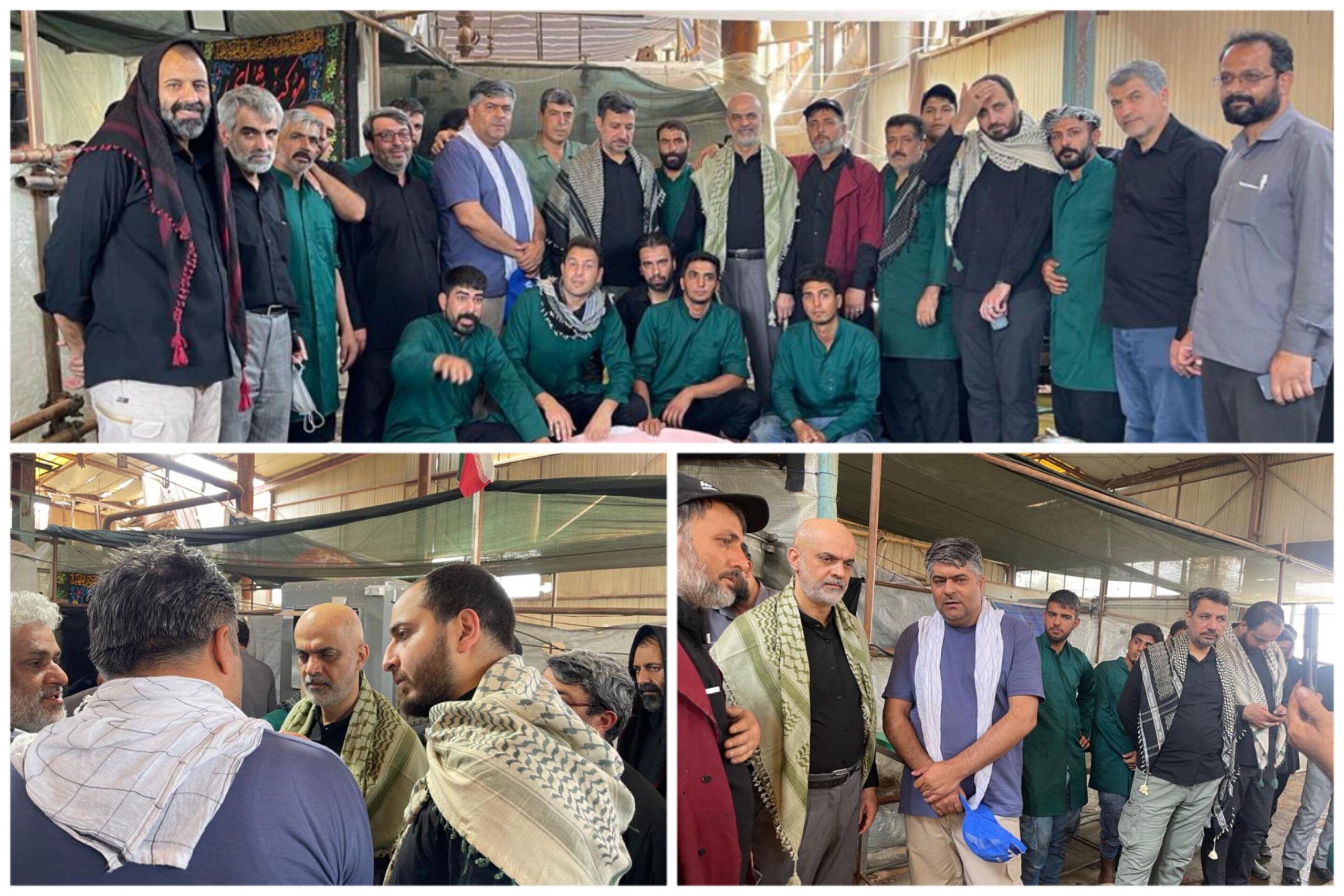 بازدید مدیر عامل شرکت ملی صنایع مس ایران از موکب های شرکت ملی مس در کربلای معلی