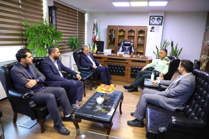 دیدار مدیر عامل بانک دی با رئیس پلیس امنیت اقتصادی تهران بزرگ
