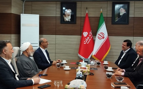 دیدار مدیر عامل بانک ملت با استاندار و نمایندگان مجلس استان کرمانشاه